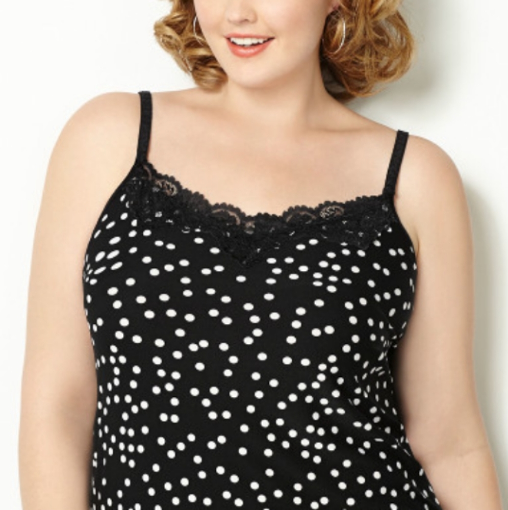 🖤Avenue🖤 Polka Dot Cami🖤